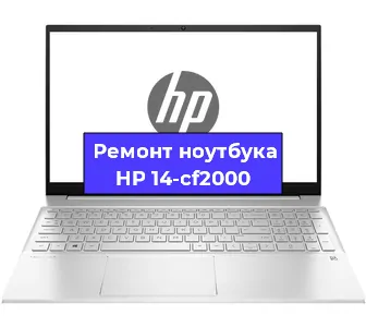 Замена кулера на ноутбуке HP 14-cf2000 в Санкт-Петербурге